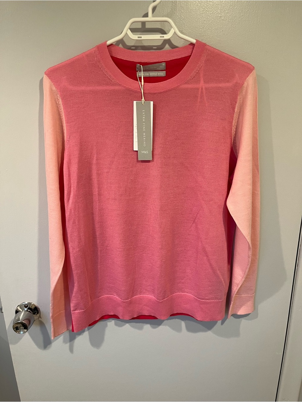 NWT M&S merino wool sweater